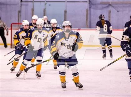 Thumbnail 1 in Notre Dame Academy vs Needham (Hingham Showcase) photogallery.