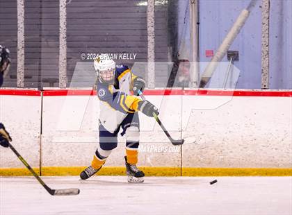 Thumbnail 3 in Notre Dame Academy vs Needham (Hingham Showcase) photogallery.