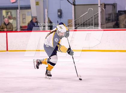 Thumbnail 1 in Notre Dame Academy vs Needham (Hingham Showcase) photogallery.