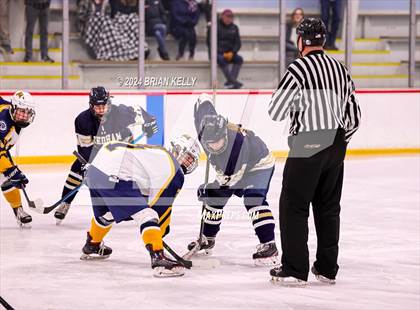 Thumbnail 1 in Notre Dame Academy vs Needham (Hingham Showcase) photogallery.