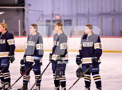 Thumbnail 2 in Notre Dame Academy vs Needham (Hingham Showcase) photogallery.