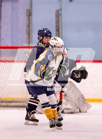 Thumbnail 2 in Notre Dame Academy vs Needham (Hingham Showcase) photogallery.