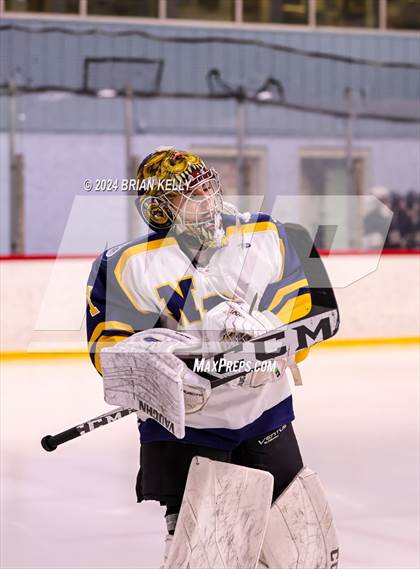 Thumbnail 2 in Notre Dame Academy vs Needham (Hingham Showcase) photogallery.