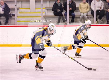 Thumbnail 2 in Notre Dame Academy vs Needham (Hingham Showcase) photogallery.