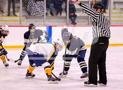 Thumbnail 3 in Notre Dame Academy vs Needham (Hingham Showcase) photogallery.