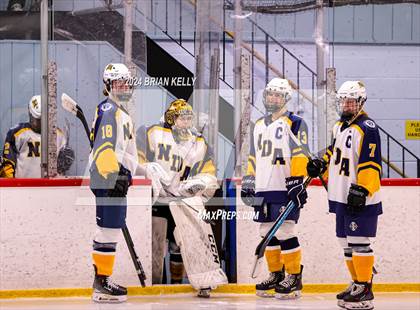Thumbnail 1 in Notre Dame Academy vs Needham (Hingham Showcase) photogallery.