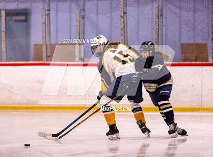 Thumbnail 3 in Notre Dame Academy vs Needham (Hingham Showcase) photogallery.