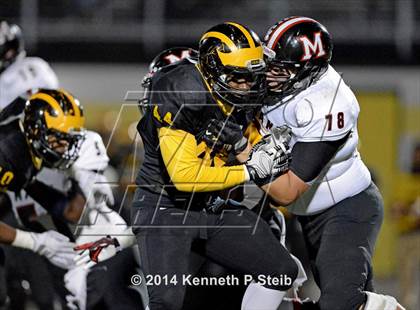 Thumbnail 2 in Many vs. St. James (LHSAA Class 2A Quarterfinal) photogallery.
