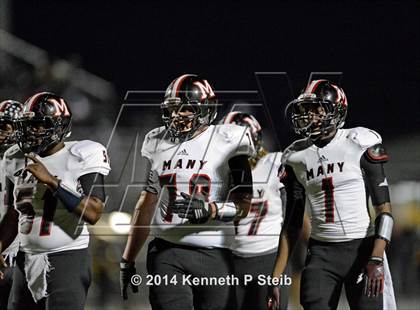 Thumbnail 2 in Many vs. St. James (LHSAA Class 2A Quarterfinal) photogallery.