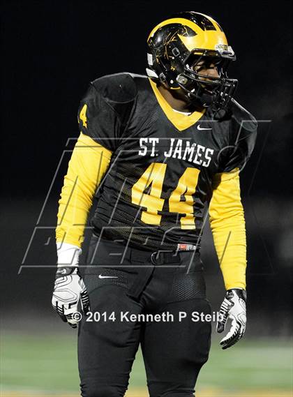 Thumbnail 2 in Many vs. St. James (LHSAA Class 2A Quarterfinal) photogallery.