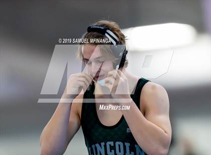 Thumbnail 3 in East vs. Lincoln Southwest (Flatwater Fracas Wrestling Tournament) photogallery.
