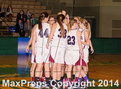 Thumbnail 3 in Haldane vs. Chautauqua Lake (NYSPHSAA Class C Semifinal) photogallery.
