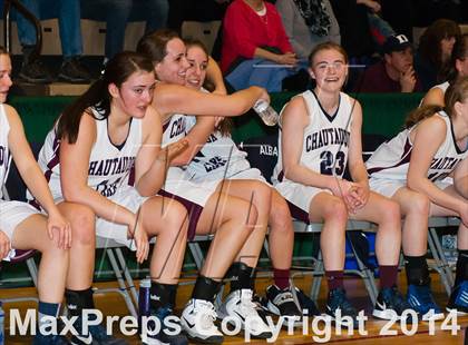 Thumbnail 1 in Haldane vs. Chautauqua Lake (NYSPHSAA Class C Semifinal) photogallery.