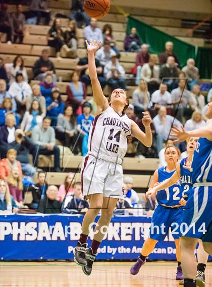 Thumbnail 1 in Haldane vs. Chautauqua Lake (NYSPHSAA Class C Semifinal) photogallery.