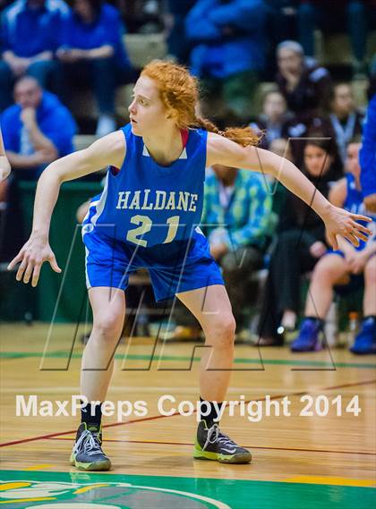 Thumbnail 3 in Haldane vs. Chautauqua Lake (NYSPHSAA Class C Semifinal) photogallery.
