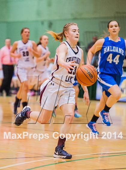 Thumbnail 1 in Haldane vs. Chautauqua Lake (NYSPHSAA Class C Semifinal) photogallery.