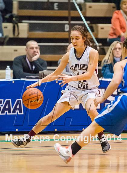 Thumbnail 2 in Haldane vs. Chautauqua Lake (NYSPHSAA Class C Semifinal) photogallery.