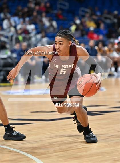 Thumbnail 1 in Silsbee vs Oak Cliff Faith Family Academy (UIL 4A State Semifinal) photogallery.
