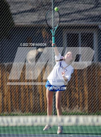 Thumbnail 3 in Longmont vs Thompson Valley (CHSAA 4A Team Dual Round 1) photogallery.