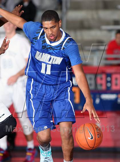 Thumbnail 1 in Plano West vs. Hamilton (Thanksgiving Hoopfest) photogallery.