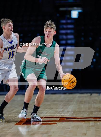 Thumbnail 2 in Sanford vs. Simla (CHSAA 2A Great ) photogallery.