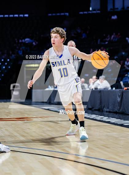 Thumbnail 3 in Sanford vs. Simla (CHSAA 2A Great ) photogallery.