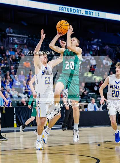 Thumbnail 2 in Sanford vs. Simla (CHSAA 2A Great ) photogallery.