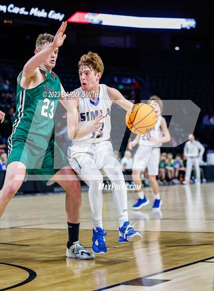 Thumbnail 3 in Sanford vs. Simla (CHSAA 2A Great ) photogallery.
