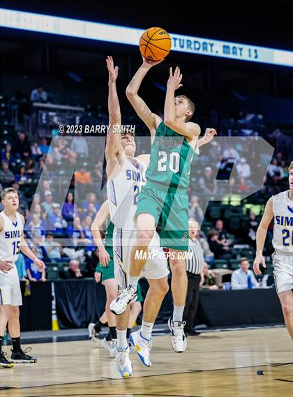 Thumbnail 3 in Sanford vs. Simla (CHSAA 2A Great ) photogallery.