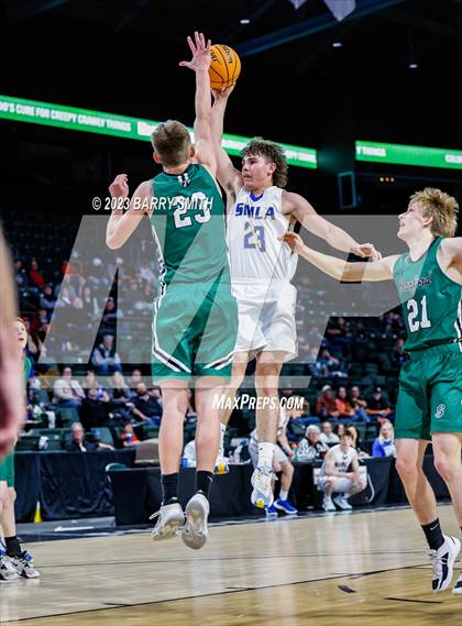Thumbnail 2 in Sanford vs. Simla (CHSAA 2A Great ) photogallery.