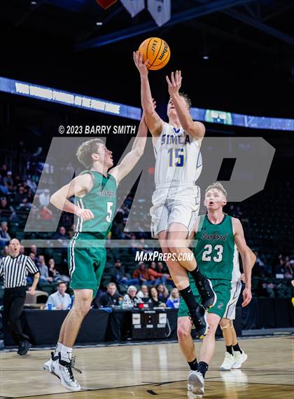 Thumbnail 3 in Sanford vs. Simla (CHSAA 2A Great ) photogallery.
