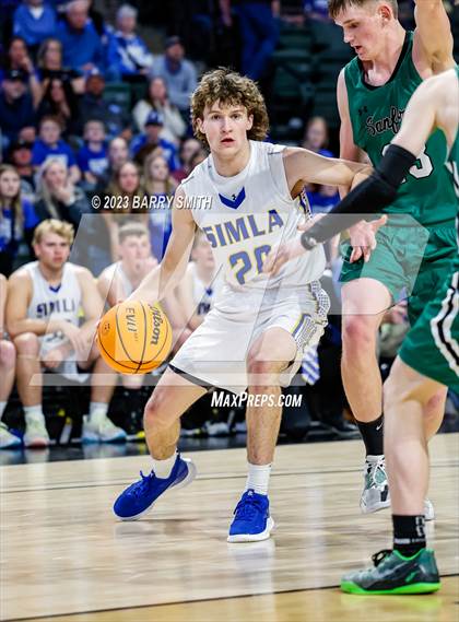 Thumbnail 3 in Sanford vs. Simla (CHSAA 2A Great ) photogallery.