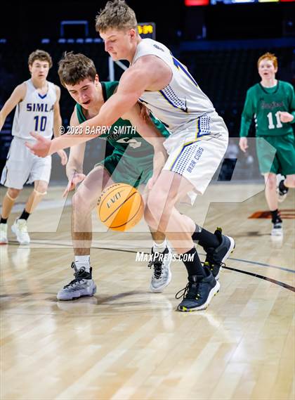 Thumbnail 3 in Sanford vs. Simla (CHSAA 2A Great ) photogallery.