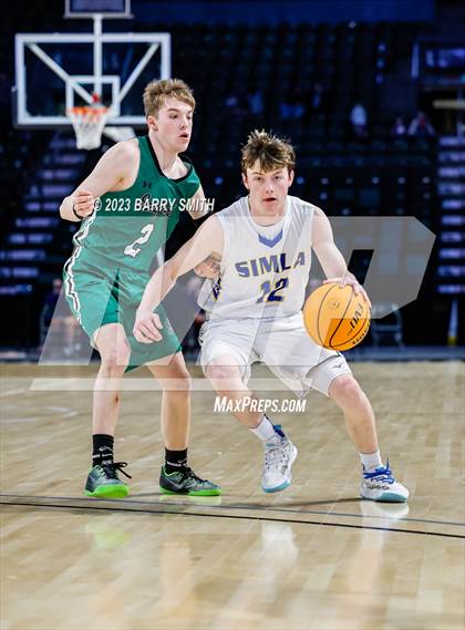 Thumbnail 3 in Sanford vs. Simla (CHSAA 2A Great ) photogallery.
