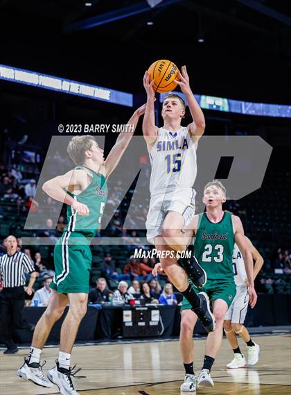 Thumbnail 2 in Sanford vs. Simla (CHSAA 2A Great ) photogallery.