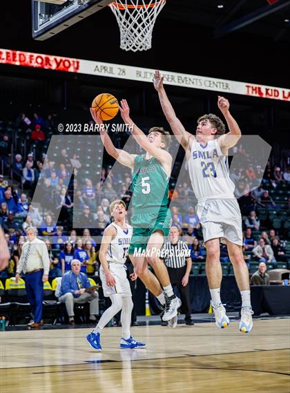 Thumbnail 3 in Sanford vs. Simla (CHSAA 2A Great ) photogallery.