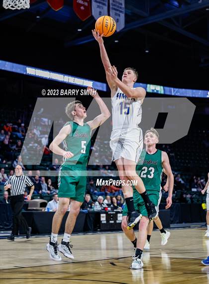 Thumbnail 1 in Sanford vs. Simla (CHSAA 2A Great ) photogallery.
