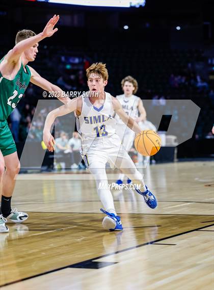 Thumbnail 2 in Sanford vs. Simla (CHSAA 2A Great ) photogallery.