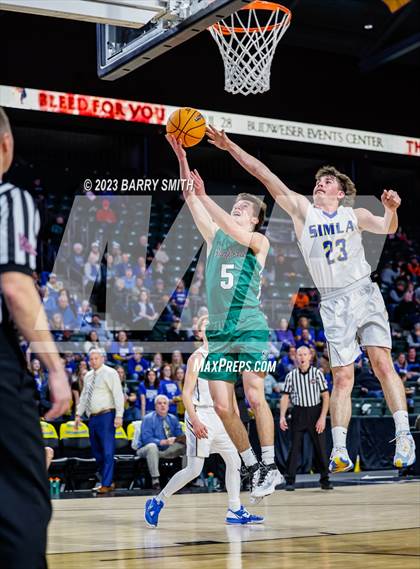 Thumbnail 1 in Sanford vs. Simla (CHSAA 2A Great ) photogallery.