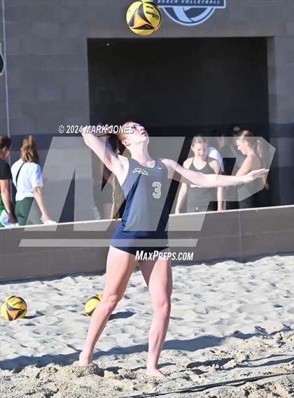 Thumbnail 3 in Fountain Hills vs. Rancho Solano Prep (AIA DII Pairs Round 1 Playoff) photogallery.