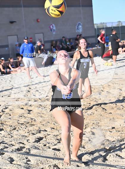 Thumbnail 1 in Fountain Hills vs. Rancho Solano Prep (AIA DII Pairs Round 1 Playoff) photogallery.