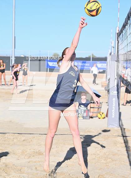 Thumbnail 1 in Fountain Hills vs. Rancho Solano Prep (AIA DII Pairs Round 1 Playoff) photogallery.