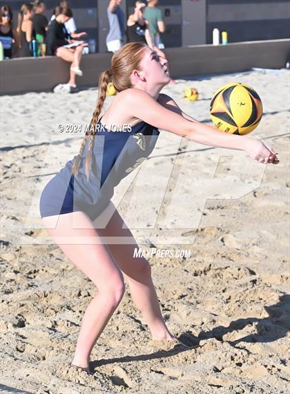 Thumbnail 3 in Fountain Hills vs. Rancho Solano Prep (AIA DII Pairs Round 1 Playoff) photogallery.