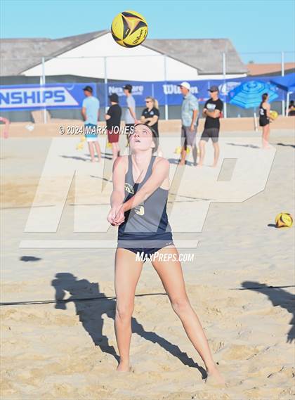 Thumbnail 1 in Fountain Hills vs. Rancho Solano Prep (AIA DII Pairs Round 1 Playoff) photogallery.