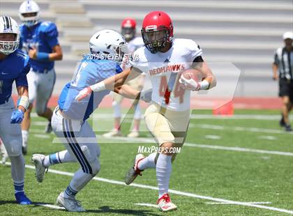 Thumbnail 1 in La Jolla Country Day vs. Mountain Empire (SDFNL Kickoff Classic) photogallery.
