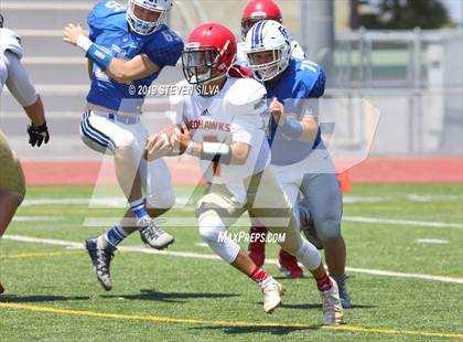 Thumbnail 2 in La Jolla Country Day vs. Mountain Empire (SDFNL Kickoff Classic) photogallery.