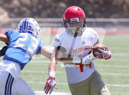 Thumbnail 1 in La Jolla Country Day vs. Mountain Empire (SDFNL Kickoff Classic) photogallery.