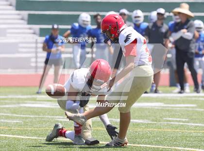 Thumbnail 2 in La Jolla Country Day vs. Mountain Empire (SDFNL Kickoff Classic) photogallery.