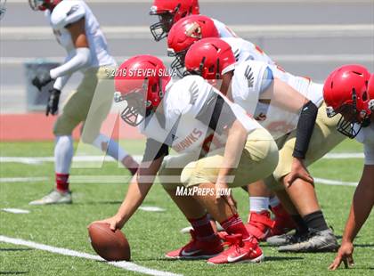 Thumbnail 2 in La Jolla Country Day vs. Mountain Empire (SDFNL Kickoff Classic) photogallery.