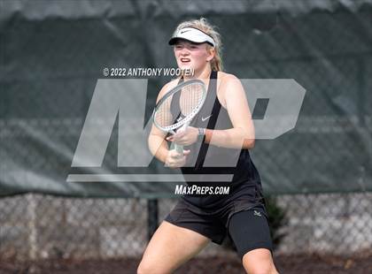 Thumbnail 3 in Green Hope vs Myers Park (NCHSAA 4A Dual Team State Championship) photogallery.